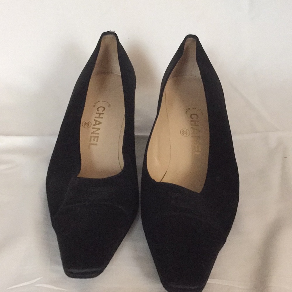 Black Chanel Heels
